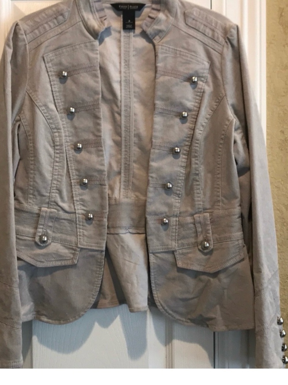 WHBM Military-Style Jacket - so cute w jeans!